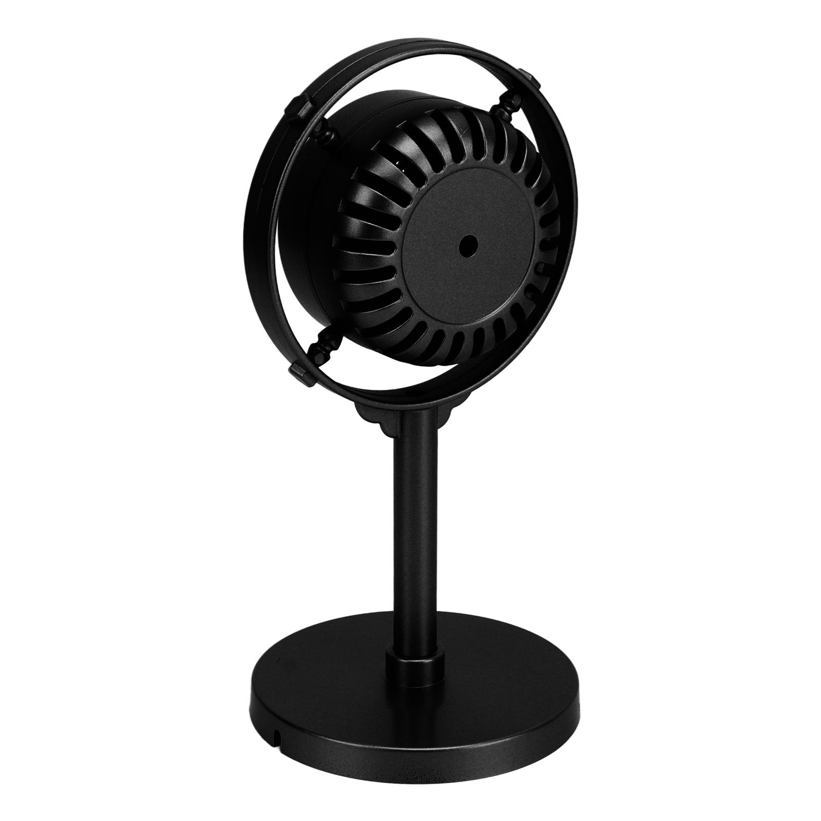 

Винтажная ретро-модель микрофона, поддельная пластиковая классическая модель микрофона, реквизит для сценической фотографии чёрный