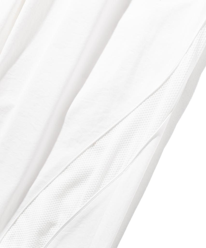 MASSNOUN Strain Mesh-Up Zipper Pants Mftcp003-Wt