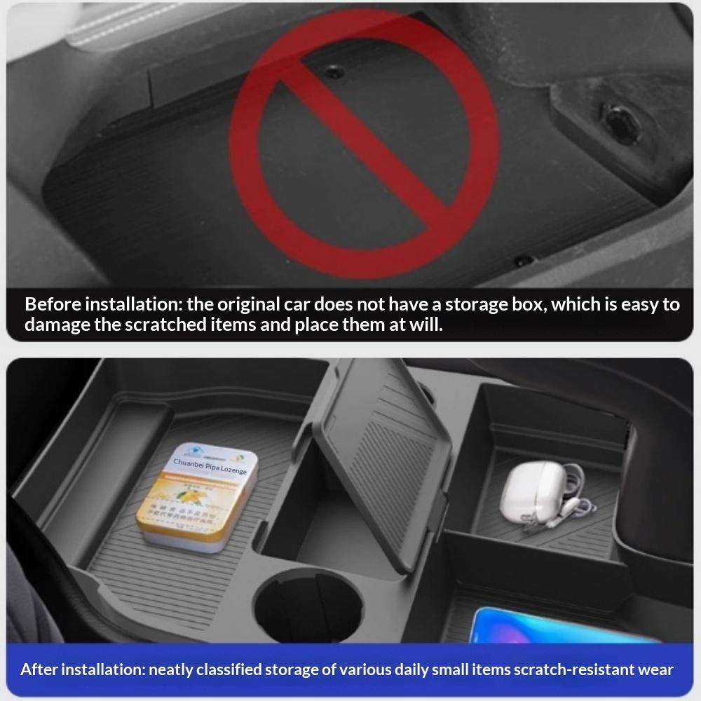 Suitable For The Center Console Lower Storage Box Modification Accessories Of The Toyota Sienna Popular Item