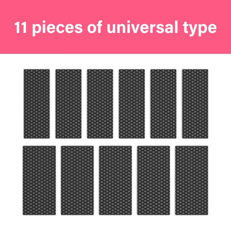 11Piece Reusable AntiSweat Adhesive Mouse Sticker Covers For Gaming Gear Computer Peripherals Access