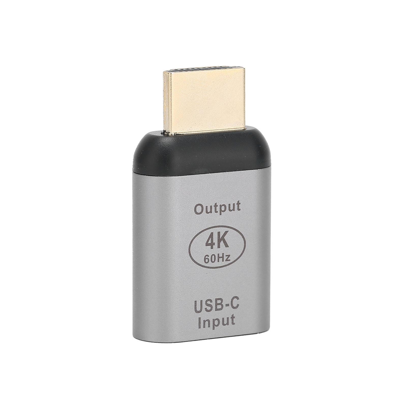 

Адаптер TypeC Female на HD Multimedia Interface 4K 60Hz Адаптер Type C 4K Конвертер для Windows Android OS X