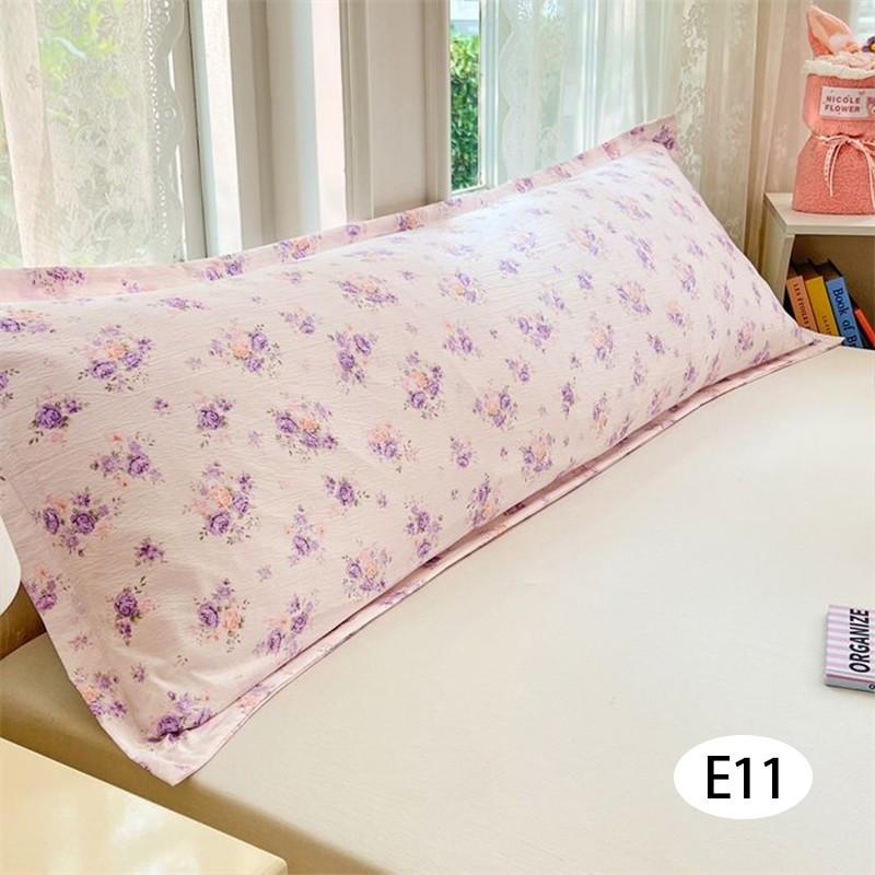 1PC 48x74/120/150/180cm Cotton Floral Body Pillowcase Rectangle Long Pillowcase Home Pillow Slip Bed Home Decoration