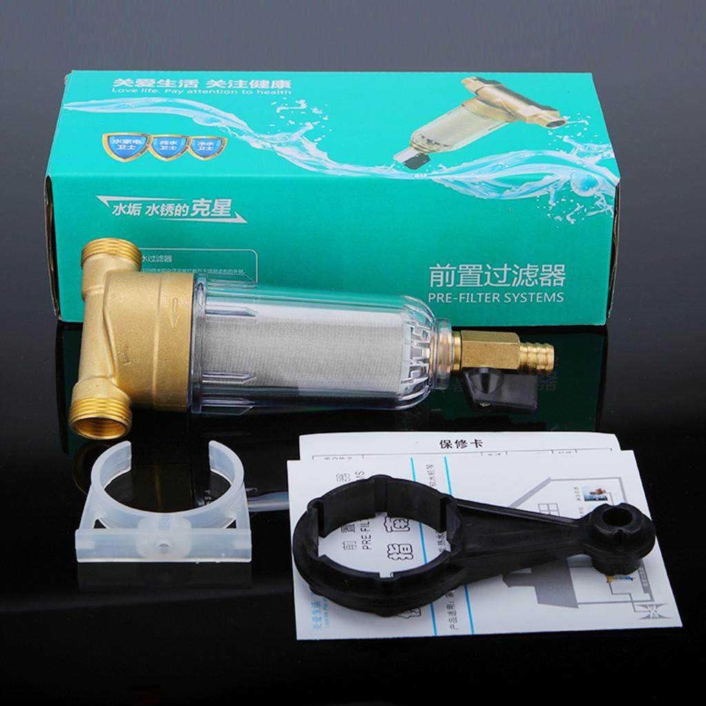 1/2" 3/4" House System Sediment Central Tap Water