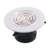 Round Adjustable Air Vent ABS Ventilation Grille Air Vent Cover for Bathroom