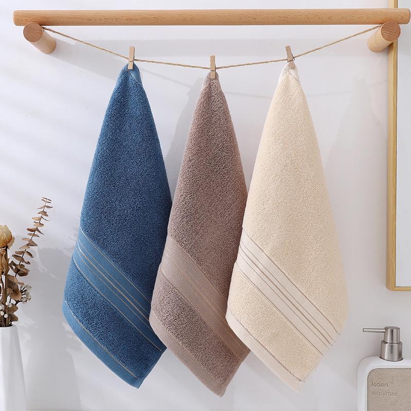 

Квадратное полотенце Мягкое хлопковое полотенце для дома Супермаркет Торговый центр Компания Подарок Индивидуальная вышивка 35*35+-