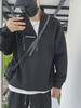 Men's Trendy Large Size Double Zipper Casual Sports Sweater Suit - Spring/Autumn