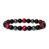 Facted Obsidian Hematite Tiger Eye Bracelets for Magnetic Health Protection Soul Jewelry Nature Stone Beads Bracelet Men Pulsera