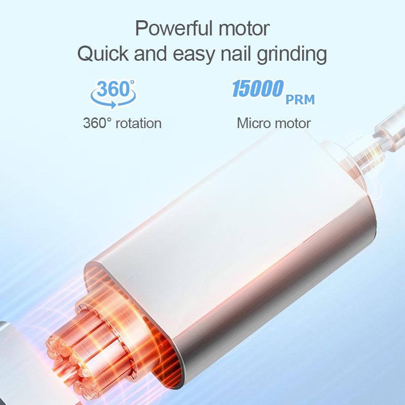 Nail Polisher Nail Beauty  Nail Grinder Electric Manicure Tool