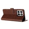 Wallet Case For Honor 400 Smart 5G/4G/X7d 4G/5G Flip Stand Calf Texture PU Leather Phone Cover with Strap