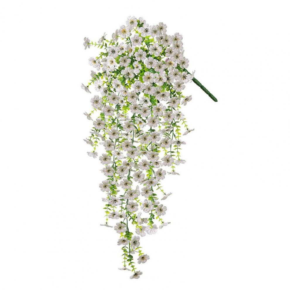 Artificial Violets Vine Flower Artificial Flowers Flower Vine Artificial Vine Flower Garland Fake Hanging Plant Garden Decor