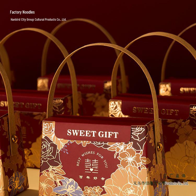 2025 Chinese Style Wedding Engagement Candy Box