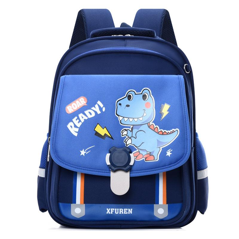 Elementary School Bag, Girl Light Weight, Spine Protection, Large Capacity Backpack, Cartoon Cute 3-6 Children's Backpack.