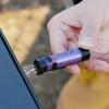 LED Outdoor Mini Flashlight with Magnetic Hook Portable Camping Flashlight Pocket Size Work Light for Fishing Hiking