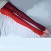 Two Tone Candy Colored Contrast Tights Stockings Open Crotch Designs Asymmetrical Multicolor Pantyhose Hosiery for Women