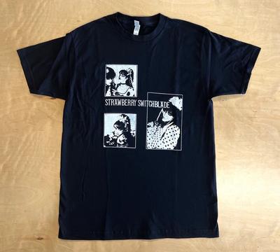 VTG Strawberry Switchblade Fan Ar Short Sleeve S-5XL Unisex T-Shirt