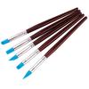 5 Pièces Stylos Pinceaux en Silicone Résine pour Façonnage Dentaire Outil pour Dents en Porcelaine Pinceaux pour Art des Ongles Stylo Argile Céramique Outils de Sculpture Modélisation Diy