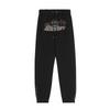 Mens Womens Loose Fit Casual Sweatpants With Embroidered Letter Tiger Head Design Fleece Lined Winter Pants