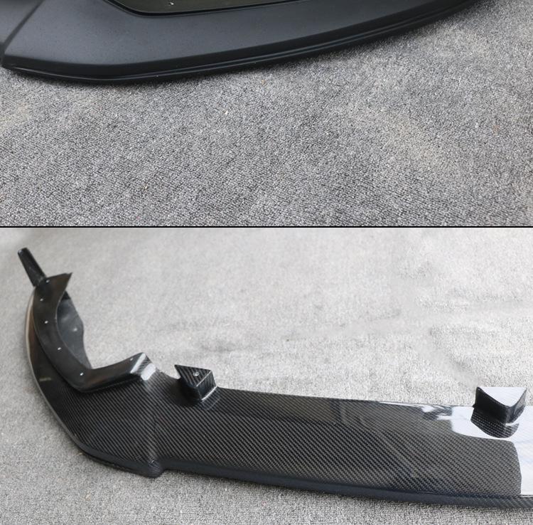 Suitable Carbon Fiber Front Lip Surround for 2015-2017 Ford Mustang Bumper
