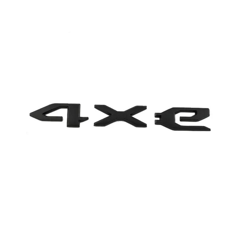ABS Car Side Body Rear Tail Trunk Sticker for Jeep 4XE Logo Badge Grand Cherokee Wrangler Renegade Compass JK Patriot Accesories