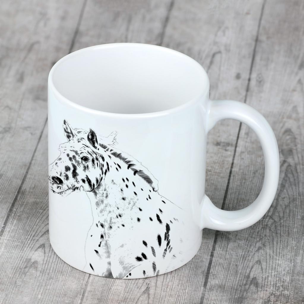 Noriker - cup with a horse, cute cup with graphics, a gift with your photo from the Art-Dog brand