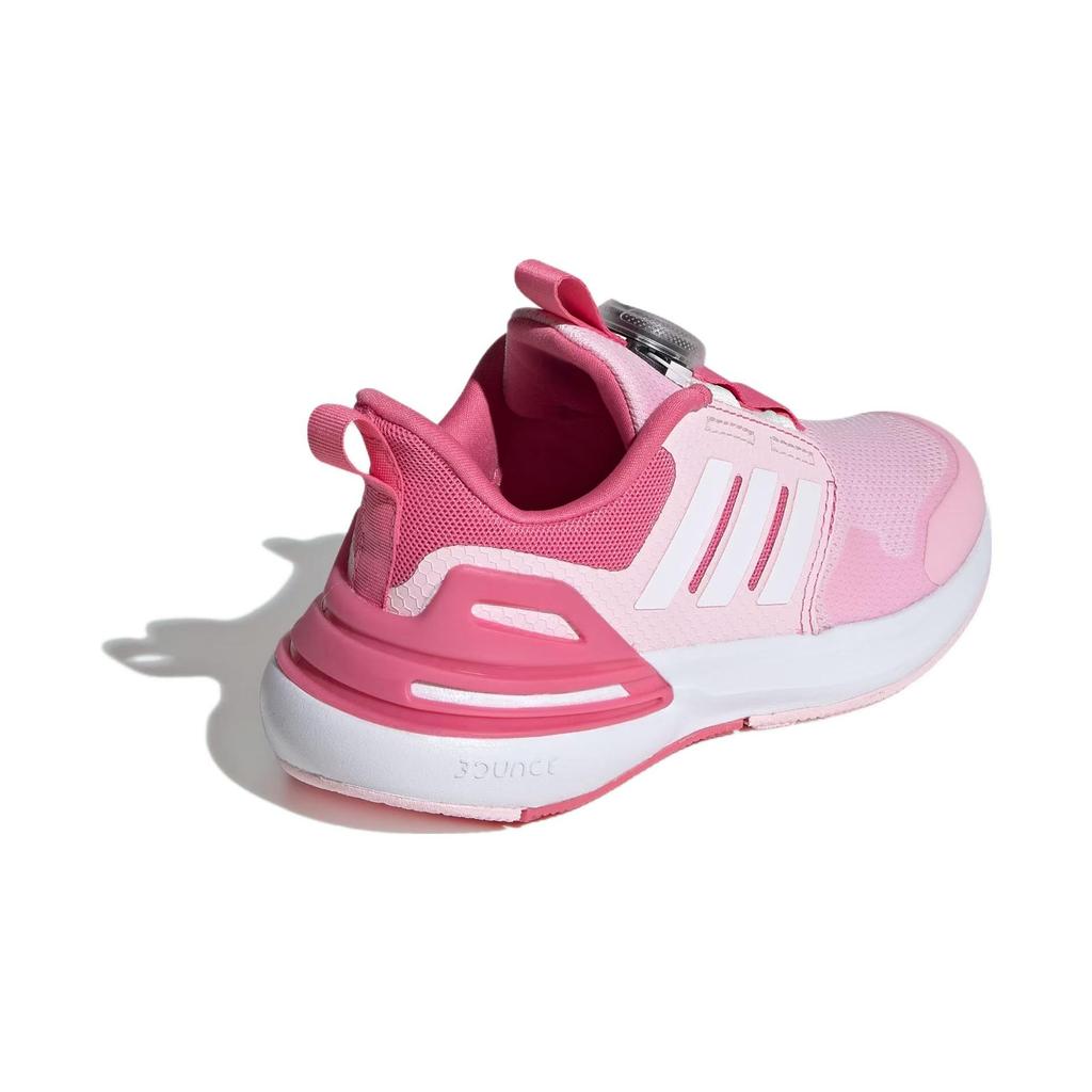 Adidas Rapidasport Bounce Closure Comfortable Versatile Durable Low-Top Kids Running Shoes Kids Running Shoes Pink IF8541