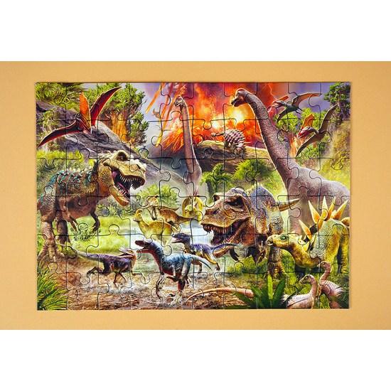 R051649 Ferocious Dinosaur 60 Pieces, Korean popular puzzles