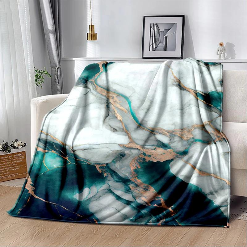 2026 New Style Luxurious Nature Marble Colour Blanket,Soft Throw Blanket for Home Bedroom Bed Sofa Travel Picnic Cover Kid Gift