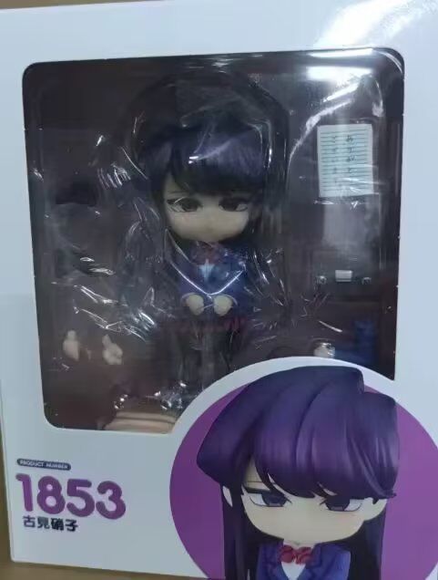 10cm Komi-san wa Komyushou Desu Komi Shouko 1853 Actionfigur Kann Nicht Kommunizieren Anime PVC Modell Q Version Spielzeug Geschenke