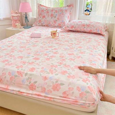 1pc Double Layer FIBER Fitted Sheet Without Pillowcase or Insert Comfortable for Bedroom Guest Room Hotel All Seasons