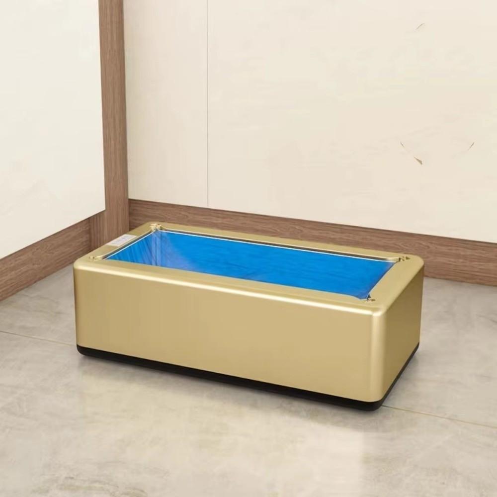 Portable Shoe Cover Dispenser Hand-Free Shoe Film Dispenser Factory Floor