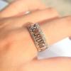 Ideal Fashion Jewelry Grandma Letter Ring With Silver And Gold Color Options