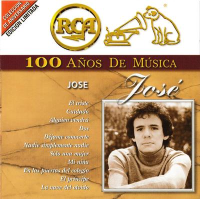 CD JOSÉ JOSÉ - 100 Anos De Musica: 40 Temas  DBR274321901322 RCA, BMG Entert 2001 Mexico Soul/Funk Used