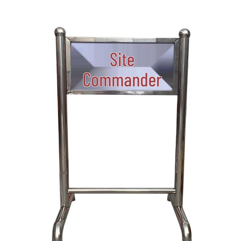 Luminous Night Shooting Range Marker Sign