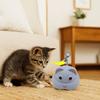Electric Interactive Cat Toy Rechargeable Automatic Cat Teasing Device  for Indoor Cats Puppies
