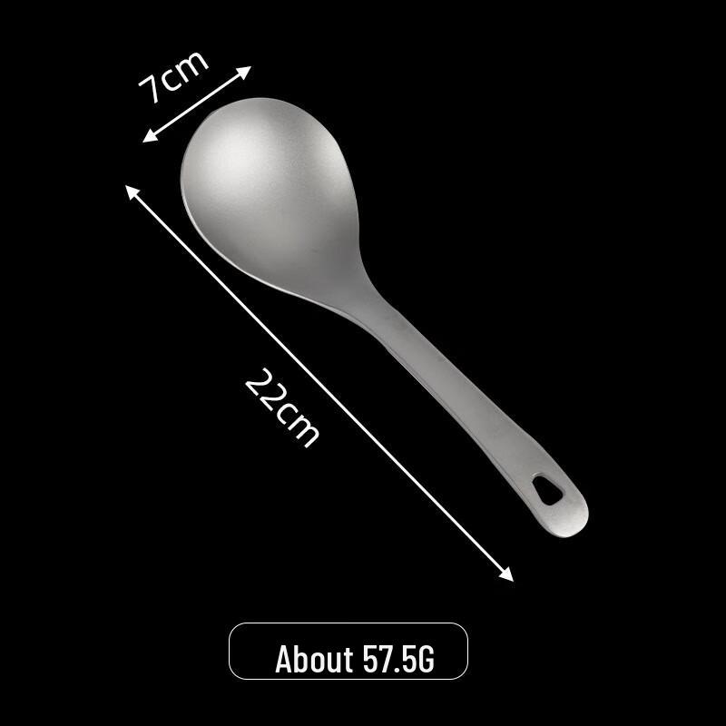 ZISIZ Portable Camping Soup Spoon