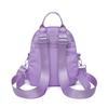Einfarbiger Rucksack Große Kapazität Nylon Leichter Rucksack