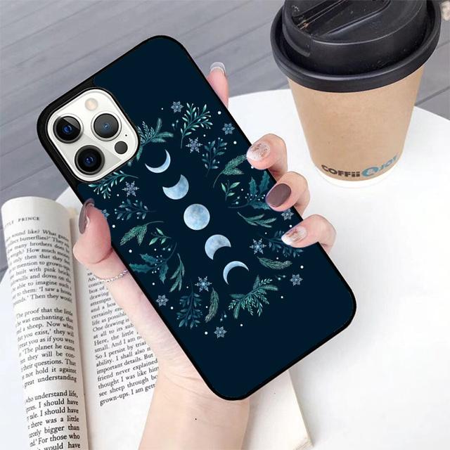 Witches Moon Witchy Mystery Totem Phone Case For iPhone 17 Air 13 12 14 15 16  Cover For Apple Pro Max Plus