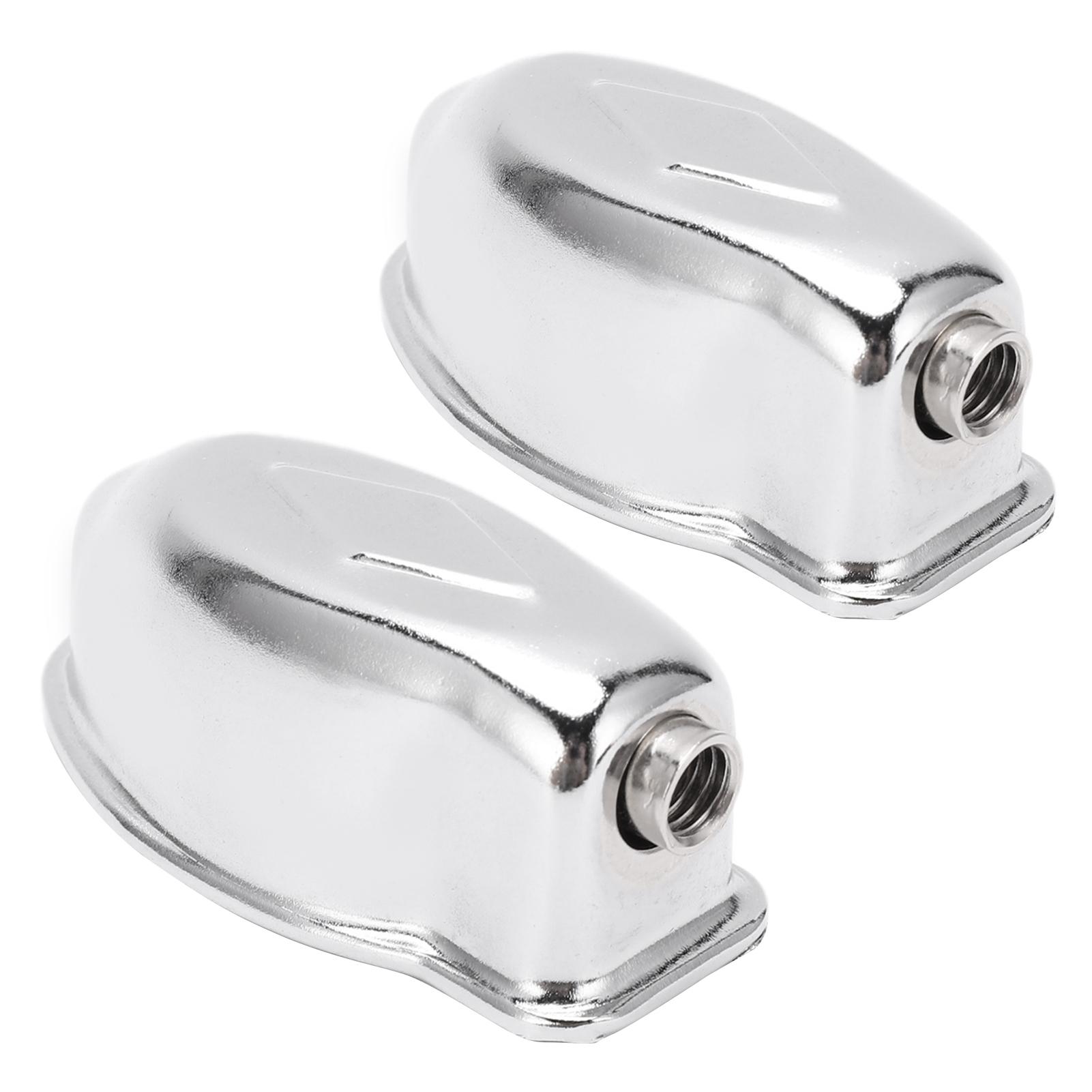 

2 шт. Лаг для барабана Железо Цвет хром Комплект ушей для малого барабана Аксессуары для обслуживания музыкальных инструментовWC27H