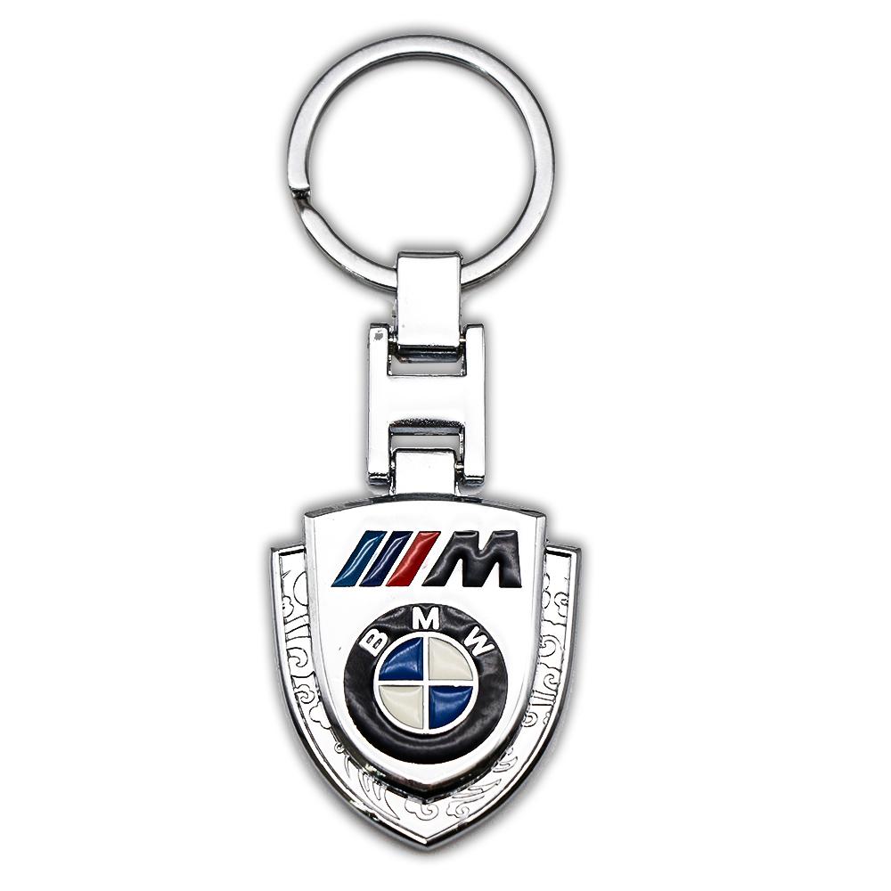 MWPF4 3D Metal Car Keychain For BMW M Logo X1 X2 X3 Key Rings Buckle X4 X5 X6 F48 G80 Key Holder E84 E83 G01 G11 G07 G86 Accessories