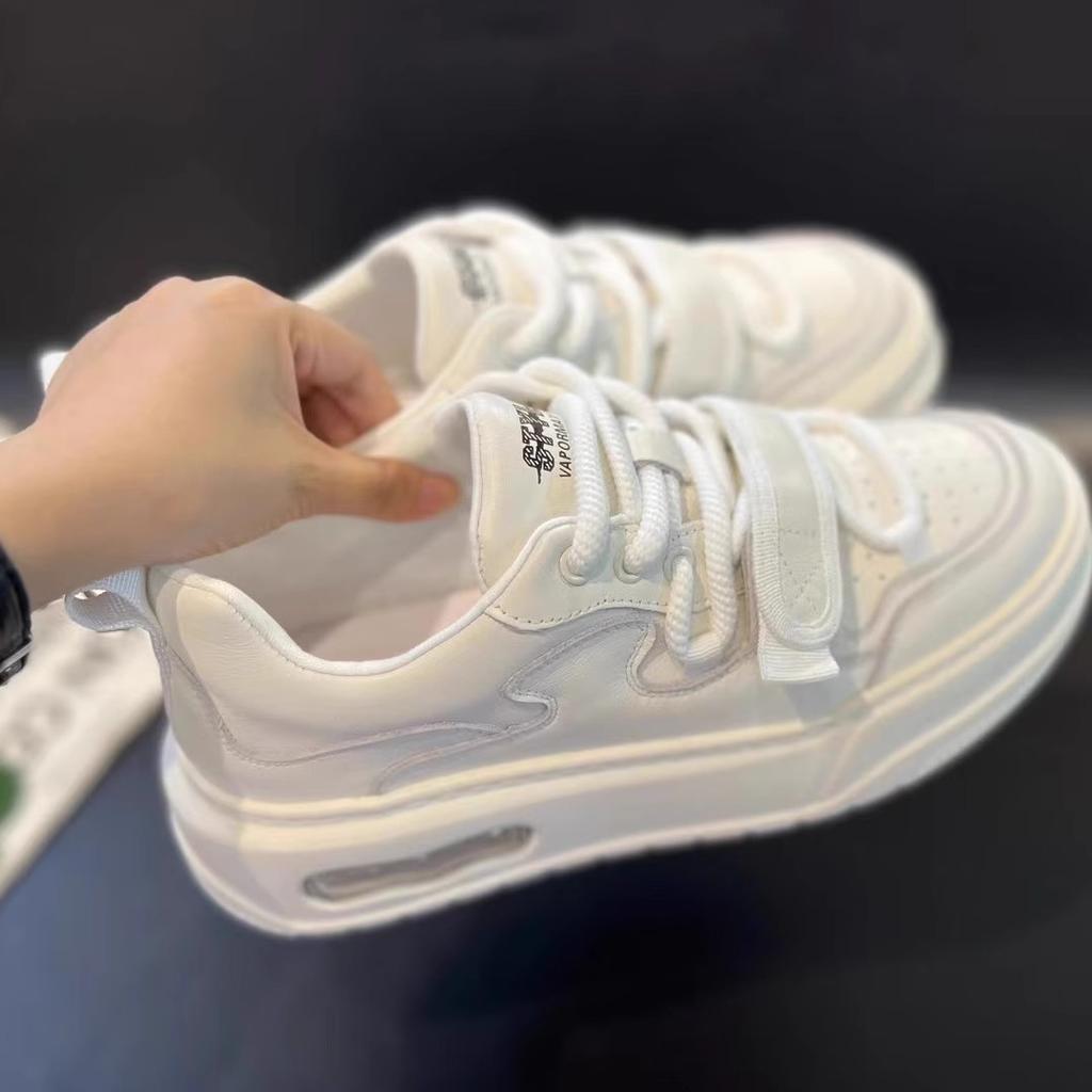 Men's 2025 autumn new trendy high value increase wear-resistant sports and leisure shoes campus students thick baseplate shoes