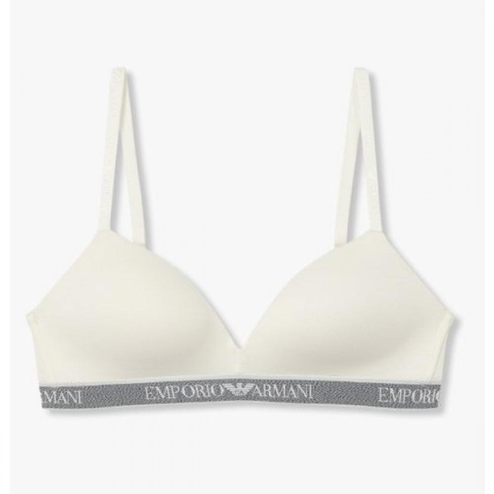 Emporio Armani Women S Padded Triangle Bra   Brief Repeated Logo  0825381545 