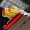 Cutting Machine Base Guide Two-Way Buckle Locking Clamp Aluminum Alloy Circular Saw Rail Tool for Woodworking Engraving Framing
