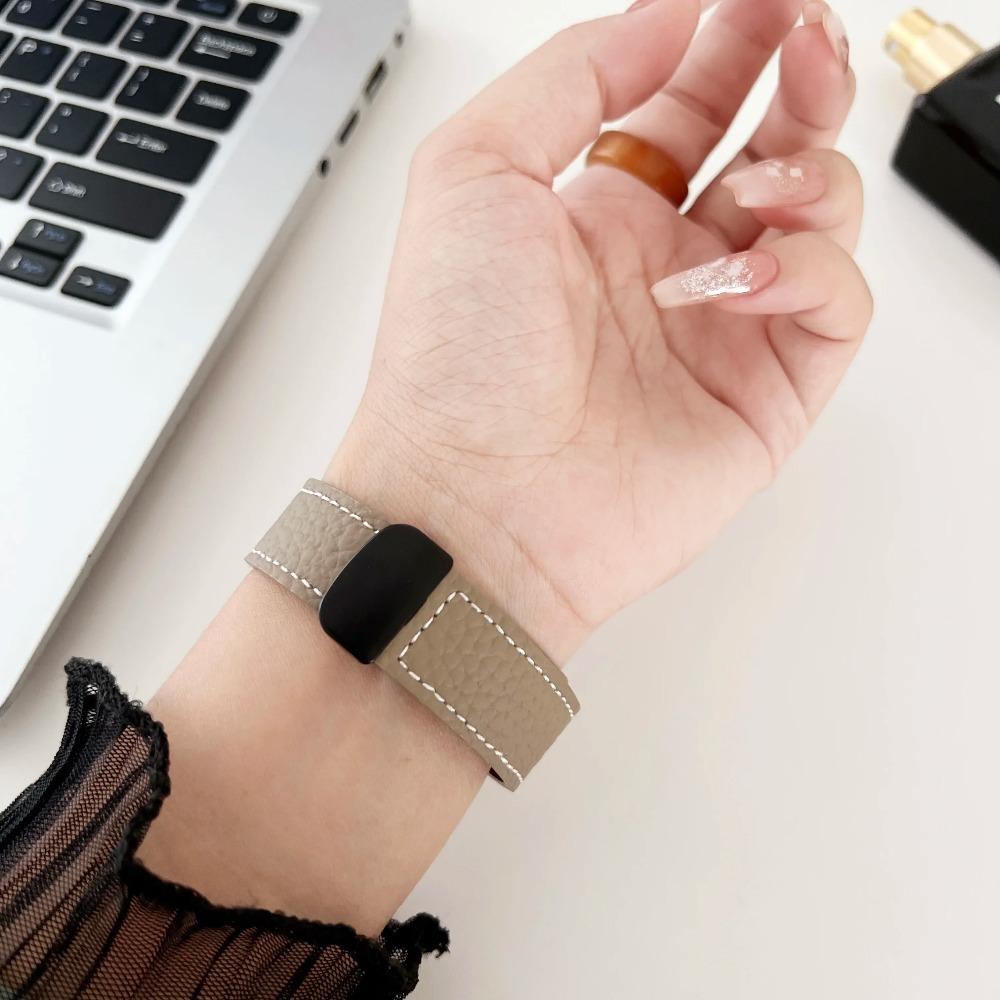 18mm Magnetic Leather Strap for Huawei Watch GT6 GT5/4 41mm Slim Soft Band for Huawei GT5 Pro 42mm Wristband Lady Thin Bracelet