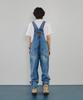 Modenaleudeo Classic Overall Denim Pants (Medium Blue)