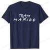 Team De La Marie Tshirt French Evjf Futur Bride Tees Girls Single Farewell Bachelorette Party Tees Bridal Wedding Party Shirt