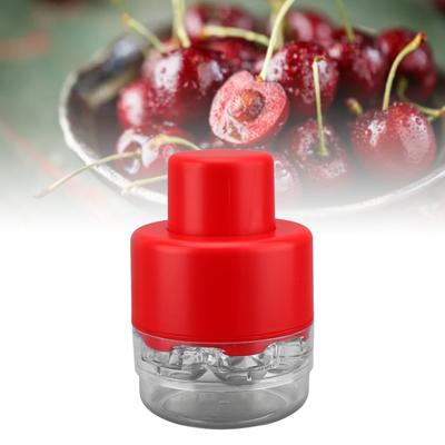 Dénoyautoir à Cerises Multifonctionnel 7 Trous Libération Rapide Pousser Tirer Outil de Cuisine Dénoyauteur à Cerises