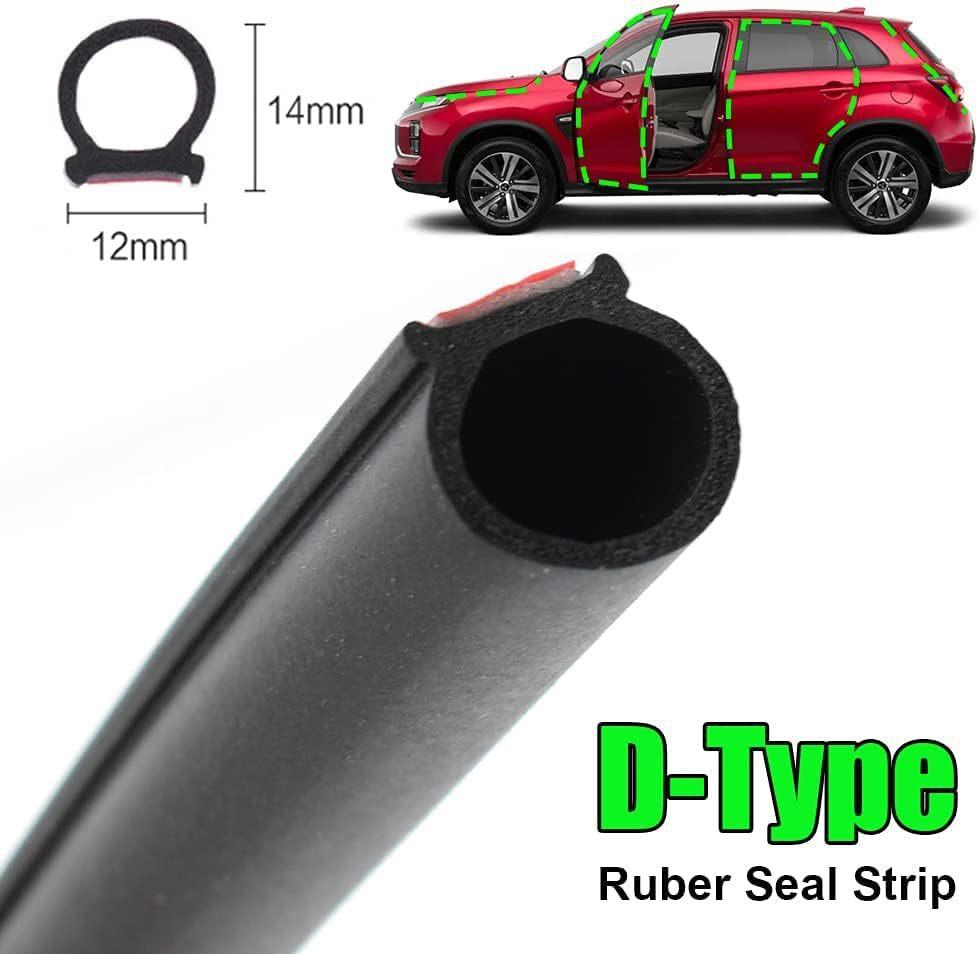 Car Door Seal Strip Auto Rubber Door Sealing Strips Car Door Protector Door Guard Noise Insulation Soundproof Z P D Type Seals