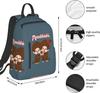 Barasu Monchhichi Backpack for Perfect for Business and Large and Includes Laptop Bag Men, Commuting, School, Trips, Travel, Capacity, Unisex,