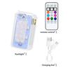 Wireless Remote Control LED Warning Light No Wiring Night Safety Flashing Lamp For Electric Vehicle Motorcycle Drone