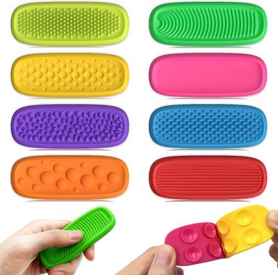 8Pcs Sensory Strip Fidget Toys Kids Autism Decompression Calming Fidgeting Toy Adults Stress Desk Anxiety Relief Sensory Toy